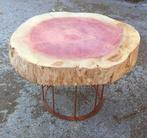 Table basse sequoia massif, Huis en Inrichting, Ophalen, Overige materialen, 50 tot 100 cm, 50 tot 75 cm