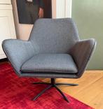 Design draaifauteuil draaistoel fauteuil zetel Luzo, Huis en Inrichting, Metaal, Eenpersoons, Zo goed als nieuw, Ophalen