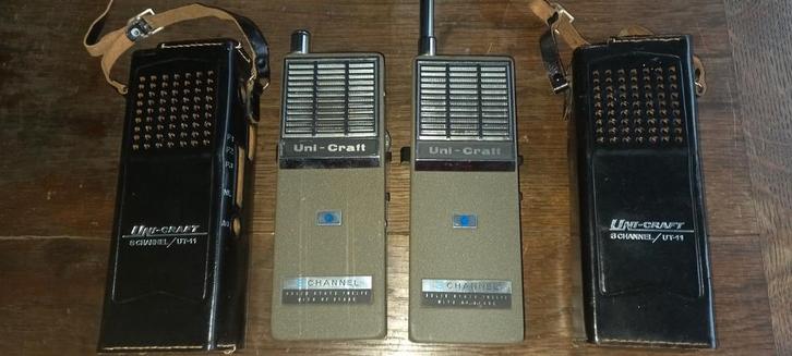 UNI CRAFT UT11 3-kanaals walkietalkie, Telecommunicatie, Portofoons en Walkie-talkies, Ophalen of Verzenden