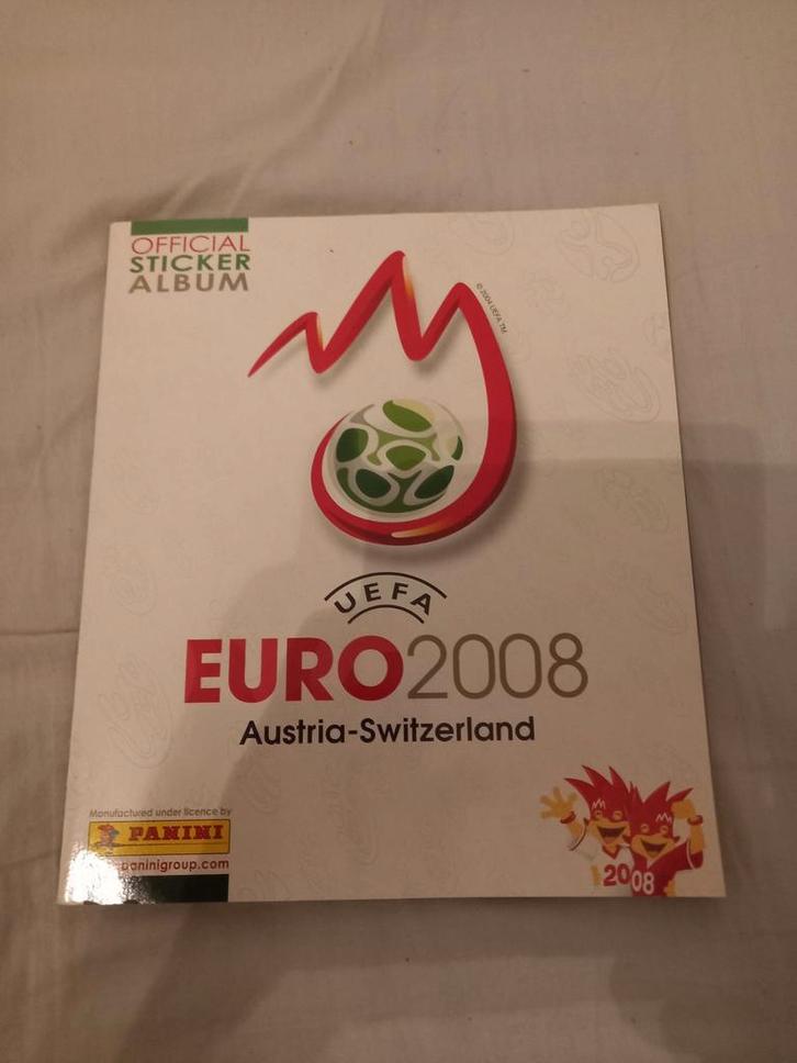 Panini Euro 2008 Oostenrijk-Zwitserland compleet!, Hobby en Vrije tijd, Stickers en Plaatjes, Zo goed als nieuw, Meerdere stickers