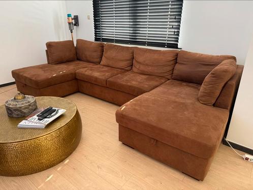 Converteerbare panoramabank met 7 zitplaatsen, Huis en Inrichting, Zetels | Complete zithoeken, Gebruikt, Ophalen