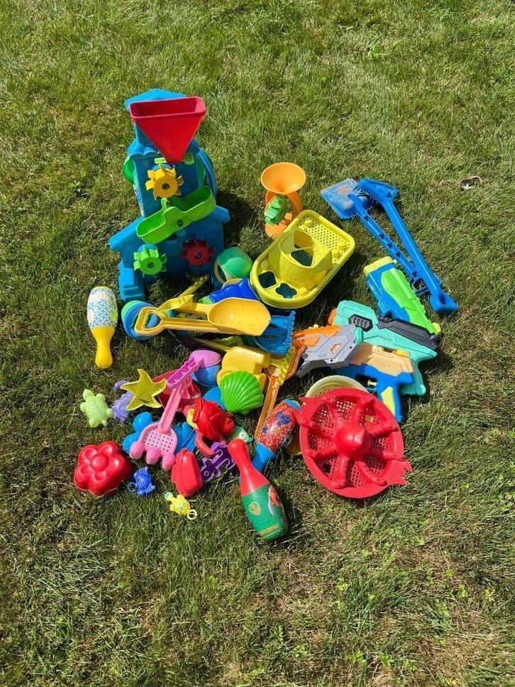 Speelgoed zandbak, Kinderen en Baby's, Speelgoed | Buiten | Zandbakken, Gebruikt, Ophalen