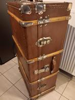 Scheepskist koffer antieke stoomboot koffer, Ophalen