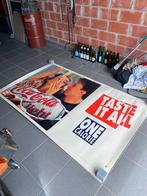 Grote affiche van coca cola, Verzamelen, Ophalen of Verzenden, Gebruikt, Reclamebord