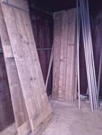 Steigerhout( tafelblad/ bank/schutsel...), Tuin en Terras, Ophalen, Gebruikt, Meer dan 8 zitplaatsen, Steigerhout