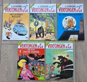 Lot strips: Fc de Kampioenen: Vertongen en Co, Boeken, Stripverhalen, Ophalen of Verzenden, Gelezen