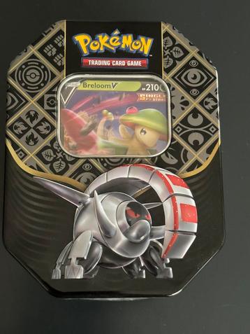 Pokémon gevulde tin met Pokémonkaarten beschikbaar voor biedingen