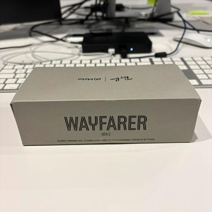 Ray-ban Meta Wayfarer (GEN2) RW4012 - Neuf!, Bijoux, Sacs & Beauté, Lunettes de Soleil & Lunettes | Hommes, Comme neuf, Enlèvement ou Envoi