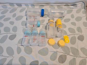 Bouteilles à lait (9 pièces), Enlèvement ou Envoi, Utilisé