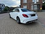 Mercedes Classe C220 diesel pack Amg boîte 9G-tronic, Auto's, Automaat, Wit, Leder, 5 deurs