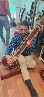 Sitar indian, Muziek en Instrumenten, Snaarinstrumenten | Overige, Ophalen, Zo goed als nieuw, Citer