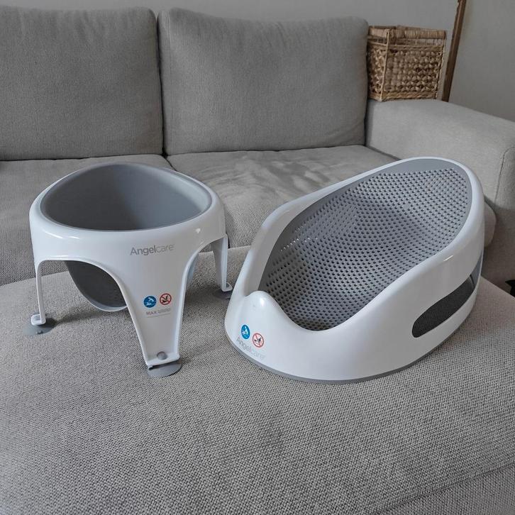 Angelcare ligstoel en zitje, Kinderen en Baby's, Badjes en Verzorging, Gebruikt, Ophalen
