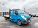 Renault Master DoKa Pritsche L3H1 T35 2.3dCi 7 PL, Auto's, Bestelwagens en Lichte vracht, Euro 5, Zwart, 4 cilinders, Leder