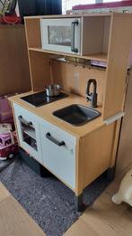 Keukentje met toebehoren., Kinderen en Baby's, Speelgoed | Speelkeukens, Ophalen, Gebruikt, Hout, Speelkeuken