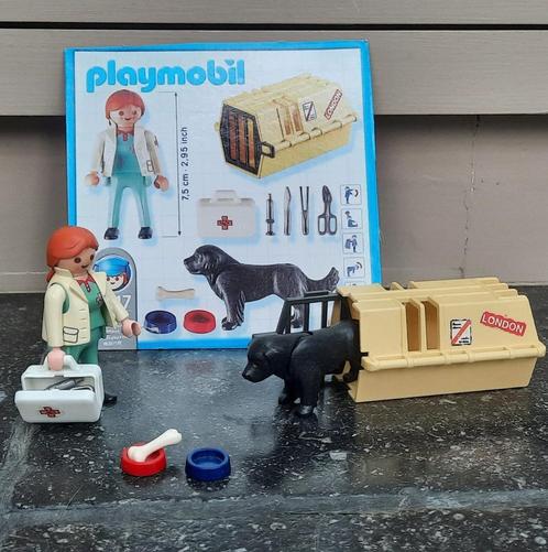 Playmobil 4317 Dierenarts met hond, Kinderen en Baby's, Speelgoed | Playmobil, Zo goed als nieuw, Complete set, Ophalen of Verzenden