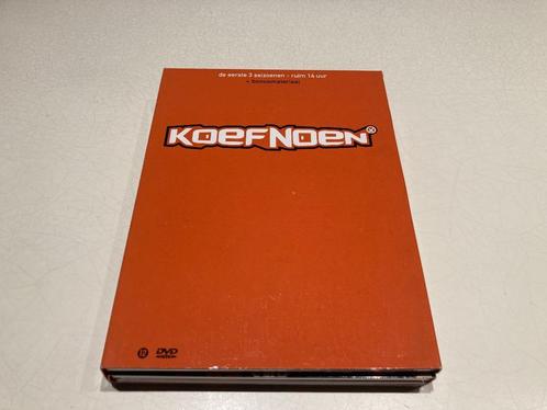 DVD Koefnoen - Seizoen 1-3 (4 dvd), Cd's en Dvd's, Dvd's | Cabaret en Sketches, Zo goed als nieuw, Tv-programma of Sketches, Alle leeftijden