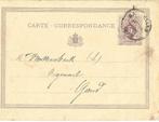Timbres Belges - Carte Correspondance 1878, Timbres & Monnaies, Envoi
