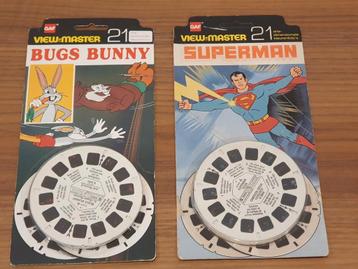 Viewmaster GAF - Bugs Bunny + Superman  beschikbaar voor biedingen