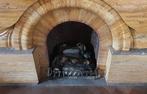 Prachtig openhaard rooster/ blokken hout met lampje., Ophalen, Overige soorten