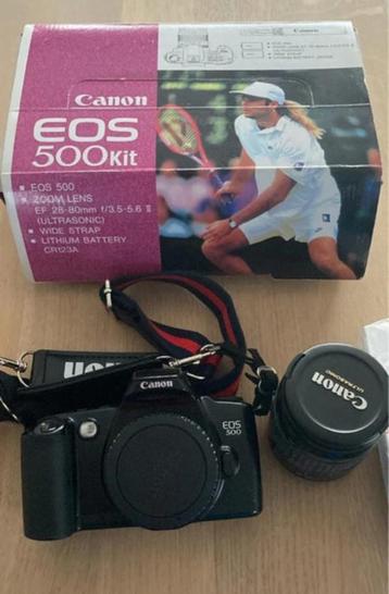 Analoge reflexcamera Canon eos 500 kit beschikbaar voor biedingen