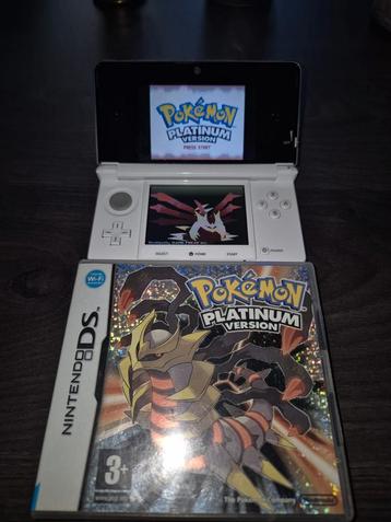 Nintendo DS Pokémon Platinum Version | met save file beschikbaar voor biedingen