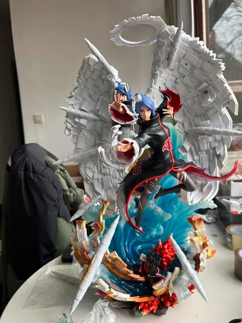 Naruto Konan Randian Studio 52 cm figuur van hars shippuden, Verzamelen, Beelden en Beeldjes, Ophalen of Verzenden