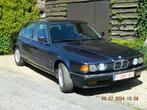 BMW 730i E32 Mod 1988, Auto's, BMW, 4 deurs, Achterwielaandrijving, Zwart, Blauw