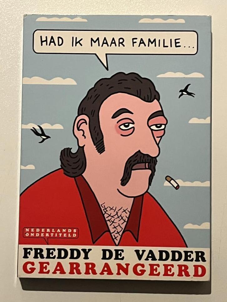 Freddy De Vadder - Gearrangeerd DVD, Cd's en Dvd's, Dvd's | Cabaret en Sketches, Gebruikt, Stand-up of Theatershow, Ophalen of Verzenden