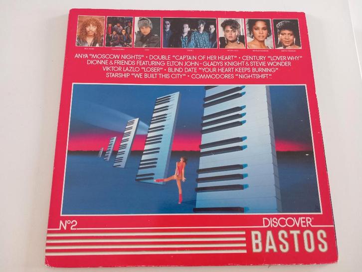 LP en vinyle Discover Bastos N2 Pop Rock 80s Soul, CD & DVD, Vinyles | Pop, 12 pouces, Enlèvement ou Envoi