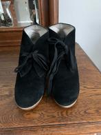 Enkellaarsjes Essentiel 36 zwart nubuck sleehakken, Noir, Enlèvement ou Envoi