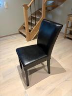Eetkamer stoelen, Huis en Inrichting, Stoelen, Ophalen, Zo goed als nieuw, Zwart, Vijf, Zes of meer stoelen