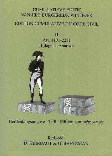 Cumulatieve editie van het Burgerlijk Wetboek/ 2004 beschikbaar voor biedingen