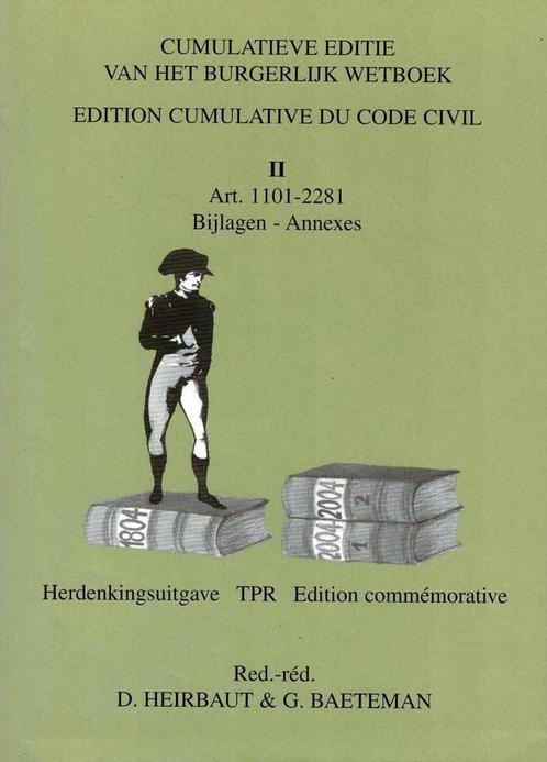 Cumulatieve editie van het Burgerlijk Wetboek/ 2004, Boeken, Studieboeken en Cursussen, Gelezen, Ophalen of Verzenden
