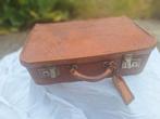 Jolie petite valise vintage en cuir, Enlèvement, Utilisé, Cuir