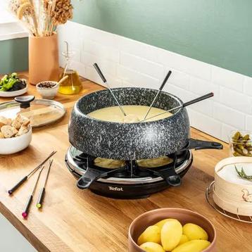 TEFAL appareil à raclette et fondue 6 en 1  beschikbaar voor biedingen