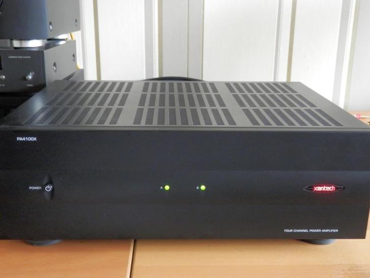 Xantech PA4100K 4 x 100W eindversterker, Audio, Tv en Foto, Versterkers en Ontvangers, Gebruikt, Stereo, 120 watt of meer, Ophalen