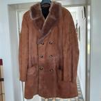 Suède heren jas met Teddy voering, Kleding | Heren, Ophalen of Verzenden, Zo goed als nieuw, Maat 52/54 (L)