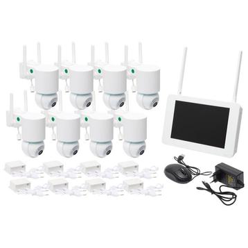 Draadloos Full HD Beveiligingscamera Systeem met 4TB opslag beschikbaar voor biedingen