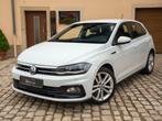 Volkswagen Polo 1.6 TDI R-Line DSG/Cockpit/ACC/CarPlay/LED, Auto's, Volkswagen, 4 cilinders, Leder en Stof, Wit, USB