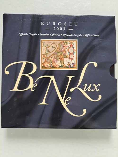 Coffret BU Euro BENELUX 2003., Timbres & Monnaies, Monnaies | Europe | Monnaies euro, Série, Belgique, Enlèvement ou Envoi