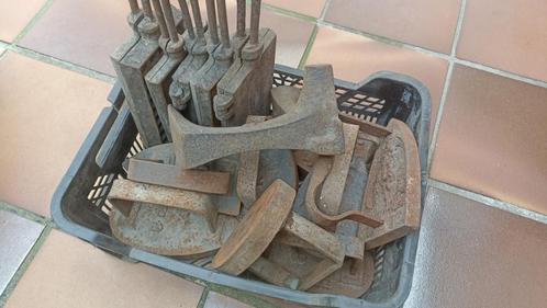 Lot Fonte : gaufriers et fers à repasser, Antiek en Kunst, Antiek | Overige Antiek, Ophalen