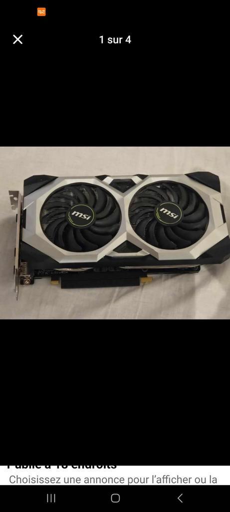 Rtx 2060 geforce dual fan, Computers en Software, Videokaarten, Gebruikt, Ophalen of Verzenden