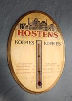 Oud reclamebordje..thermometertje  koffies hostens, Verzamelen, Ophalen of Verzenden, Gebruikt