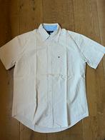 Zomerhemd Tommy Hilfiger maat large, Kleding | Heren, Overhemden, Ophalen, Beige, Zo goed als nieuw, Halswijdte 41/42 (L)