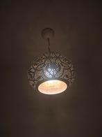 Oosterse filigrain hanglamp - wit/goud, Enlèvement, Comme neuf, Métal