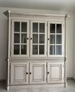 landelijke vitrinekast buffetkast met 3 deuren, Huis en Inrichting, Ophalen, Met deur(en), 200 cm of meer, 150 tot 200 cm