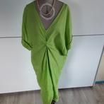 Fel groen zomerkleedje met knoop, mt 44 46 zie afm, Kleding | Dames, Jurken, Groen, Ophalen of Verzenden, Zo goed als nieuw