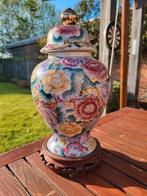 Chinese gemberpot met bloemen, Antiek en Kunst, Ophalen