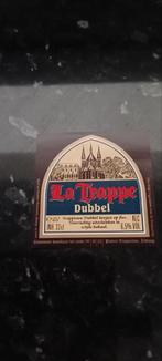 Bieretiket la trappe dubbel, Collections, Marques de bière, Comme neuf, Enlèvement ou Envoi, La Trappe