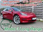 Model 3 Long Range Trekhaak 3000eu Bonus, Auto's, Tesla, Te koop, Berline, 750 kg, Verlengde garantie